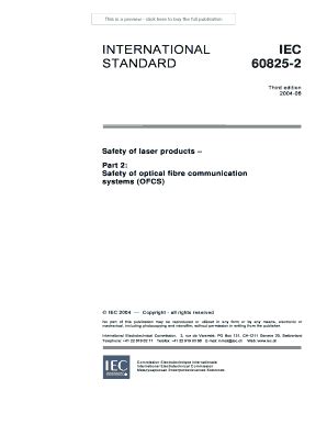 Fillable Online Webstore Iec International Iec Standard