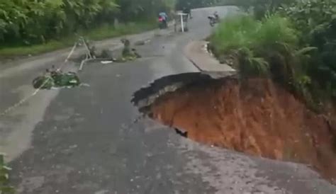 Jalan Nasional Kerinci Bangko Kembali Longsor Sekitarjambi