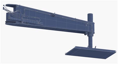 Crane outrigger large 04 model - TurboSquid 1680022