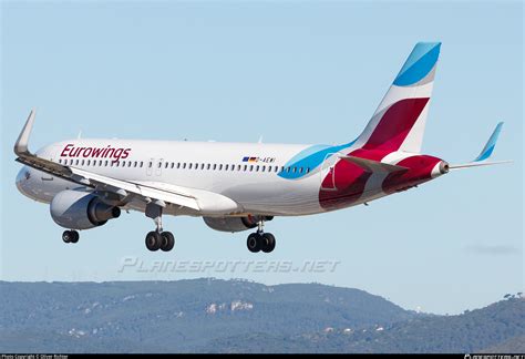 D Aewi Eurowings Airbus A Wl Photo By Oliver Richter Id