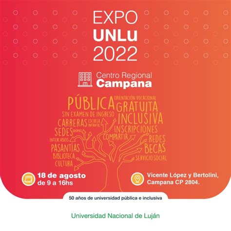 Expo UNLu Campana Vuelve El Jueves 18 De Agosto En Formato Presencial