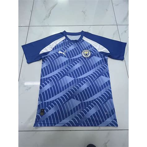 Jual Jersey Bola Man City Pre Match Import Terbaru Shopee