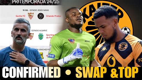 Kaizer Chiefs Swap And Top Brendon Peterson Orlando Pirates Vs