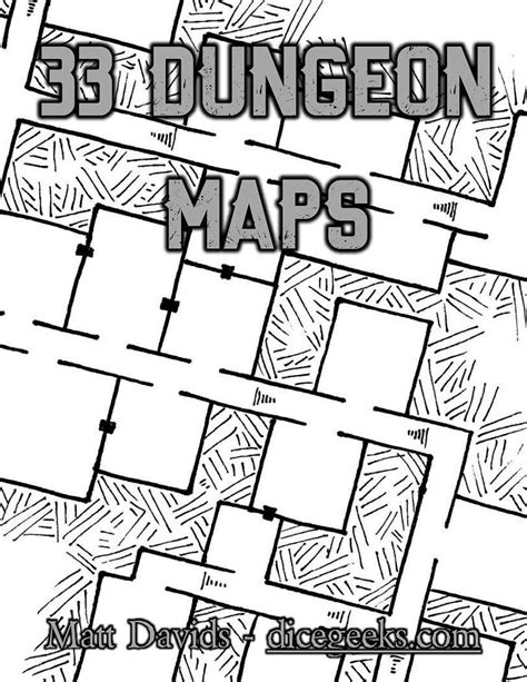 33 Dungeon Maps Dicegeeks Dungeon Masters Guild