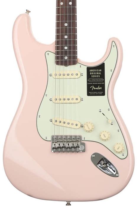 Fender American Original 60s Stratocaster Shell Pink Sweetwater