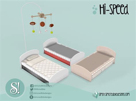 The Sims Resource - Hi-speed toddler bed frame