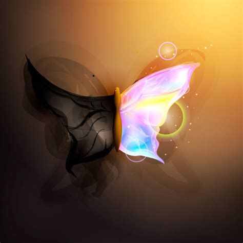 Butterfly Rebirth stock vectors - iStock