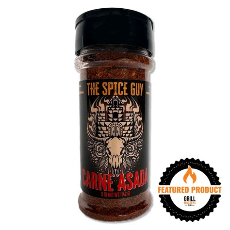 Carne Asada Seasoning By The Spice Guy 5 Oz Grill Masters Club