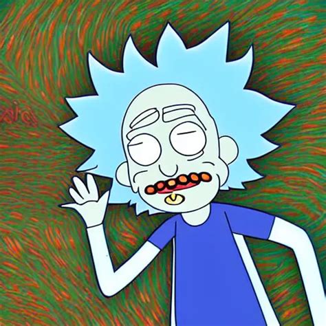 Albert Einstein In Rick And Morty Digital Art 4k Stable Diffusion