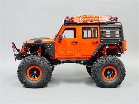 Custom Built 110 Rc Jeep Wrangler Rubicon 2 Speed Rock Crawler 84v Rtr