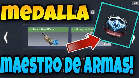 Como Conseguir La Medalla Maestro De Armas En Call Of Duty Mobile 2024