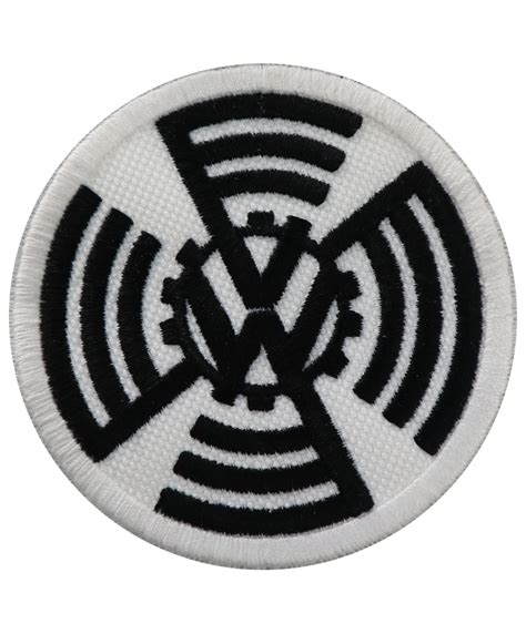 Patch Badge Emblema Bordado Para Coser Mmx Mm Volkswagen Vw