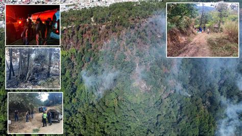 Controlan Incendio En Cerro De Ajacaya Zacualtipán Agendahidalguense