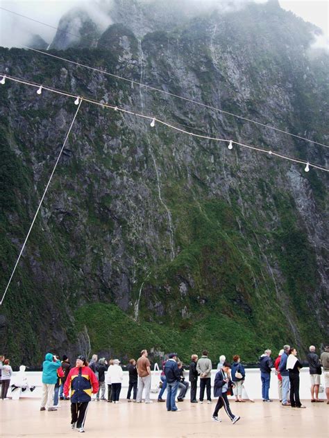 Ms Vollendam Bow Milford Sound Fjordland National Park Flickr