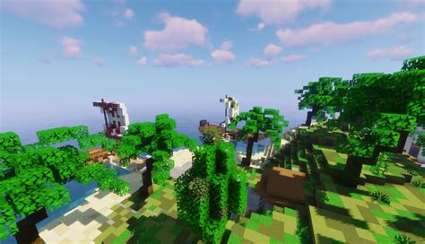 Island Spawn Minecraft Map