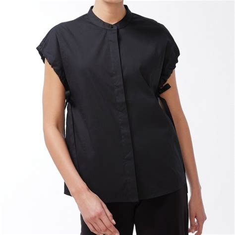 Chico S Tops Chicos Black Label Pretty Poplin Blouse Poshmark