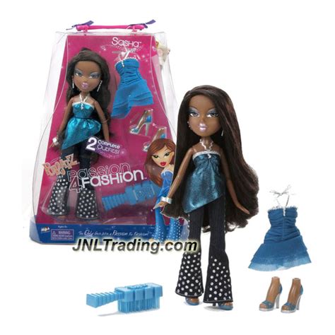 Mga Entertainment Bratz Passion 4 Fashion Series 10 Inch Doll Sasha Jnl Trading