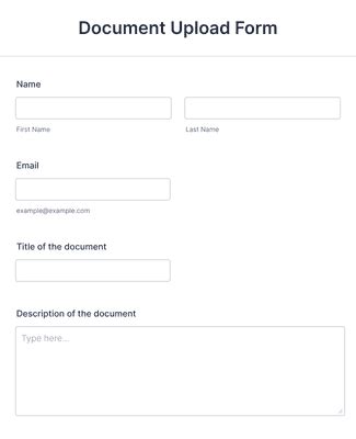 Modèle d approbation de document Modèle du formulaire Jotform