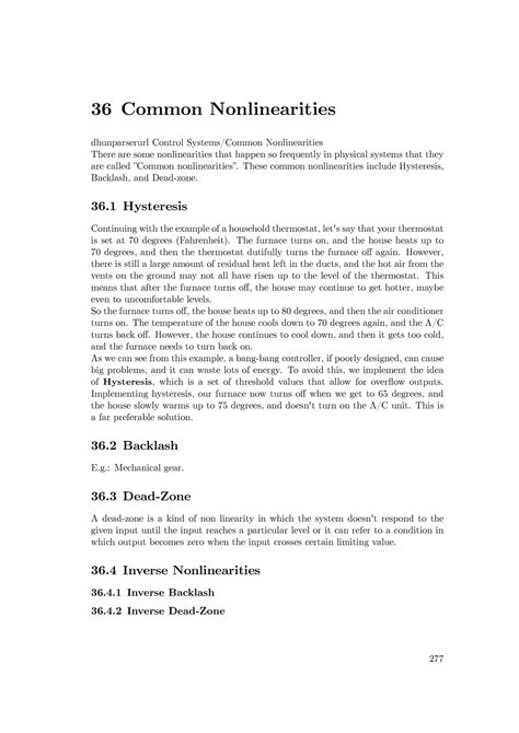 Control Systems-63 - 36 Common Nonlinearities dhunparserurl Control ...