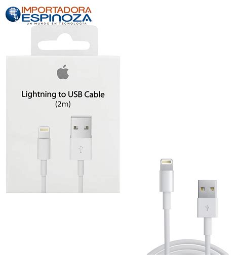 Cable Usb Carga Y Datos Iphone Lightning To Usb Metros Certificado