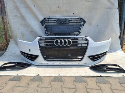 AUDI A4 B8 LIFT ZDERZAK PRZÓD KOMPLETNY LY9B 12081915023 oficjalne