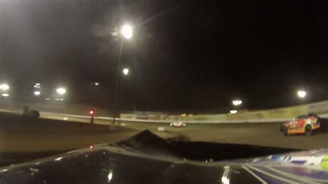 Incar Camera Of Imca Stock Car 17z Joe Haines Cocopah Speedway Accident