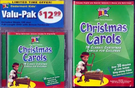 DVD & CD - Cedarmont Kids - Christmas Carols - CMS, Cedarmont: DVD ...