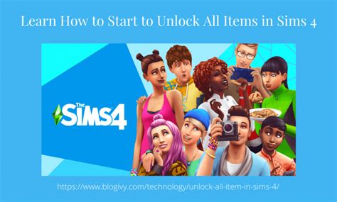 Unlock All Item In Sims