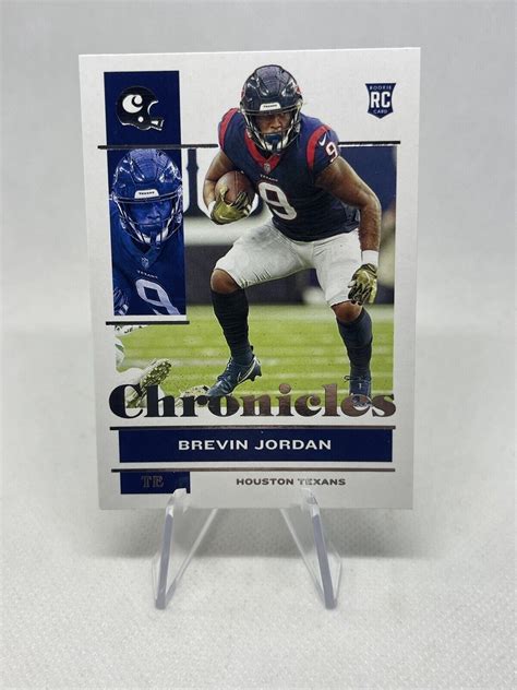 Brevin Jordan Panini Chronicles Rookie Card Rc Houston Texans