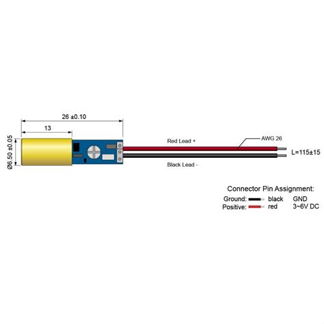 Economic Industrial Green Dot Laser Module VLM 520 74 Series