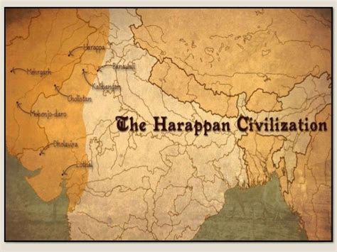 Harappan Civilization Map