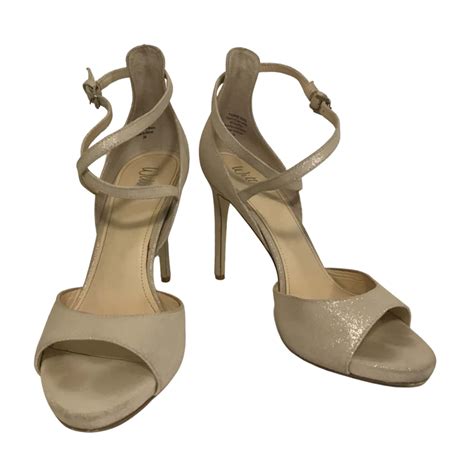 Wittner Womens Size Palmer Heel Nude Stardust RRP S