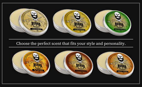 Premium Beard Balms For Men Set Of 4 30ml Each Beard Balm With Leave In Conditioner Beard