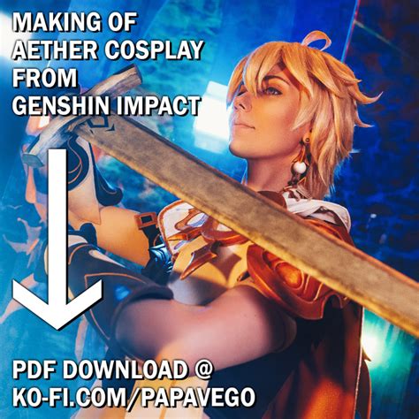 Making Of Aether Cosplay From Genshin Impact Jack Of All Trades Vega