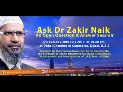 Ask Dr Zakir An Exclusive Open Question Answer Session Mumbai