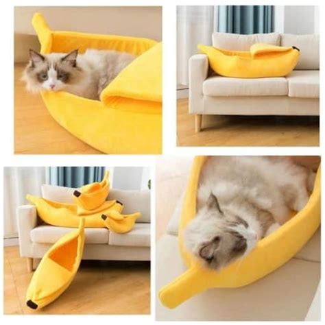 Niche Pour Chat Ou Chien En Forme De Banane