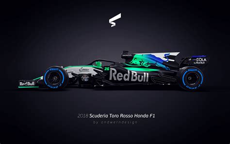 2018 Scuderia Toro Rosso Honda F1 :: Behance