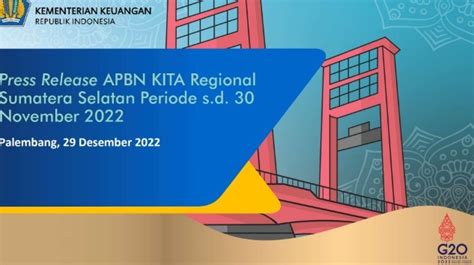 Alokasi Apbn Untuk Ketahanan Pangan Di Sumsel Mencapai Rp Triliun