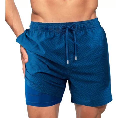 Bermudas Short Para Playa Traje De Baño Hombre Bañadores MercadoLibre