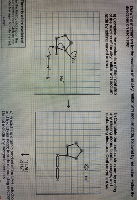 Solved Draw the mechanism for the reaction of an alkyl | Chegg.com