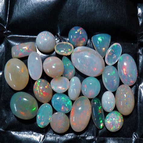 Large Carat High Quality Ethiopian Opal Natural Gemstone Cabochons