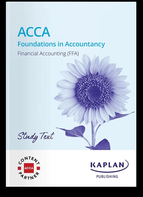 Study Text For Acca Financial Accounting Ffa Kaplan Publishing