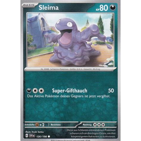 Sleima 126 198 Karmesin und Purpur Pokemon Karte günstig kaufen