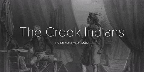 The Creek Indians