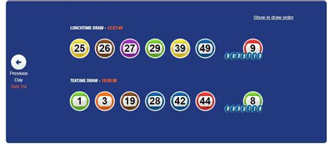 UK 49S LUNCHTIME RESULT 3 SEPTEMBER 2019 Lunch Time Result