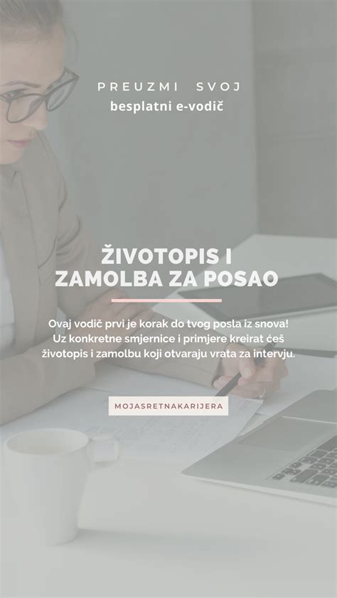 Besplatni E Vodič Životopis I Zamolba Za Posao