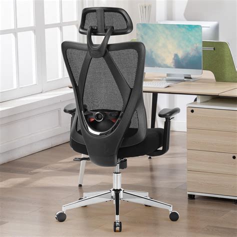 Sweetcrispy Ergonomic Office Desk Chair High Back Comfy Computer Gaming