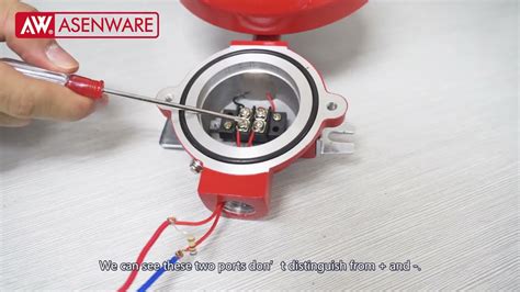 How To Wire The Explosion Proof Fire Alarm Bell To The Conventional