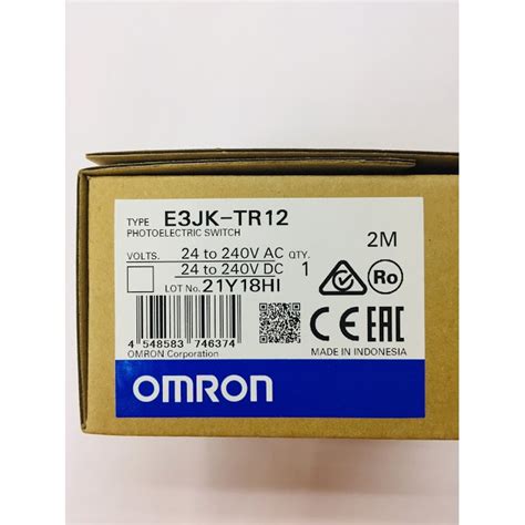 OMRON PHOTOELECTRIC SENSOR E3JK TR12 2M OMS Shopee Malaysia