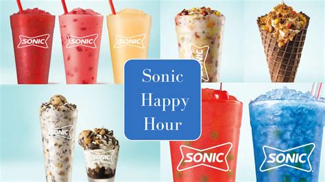 Sonic Happy Hour 2024 - Time & Menu Prices